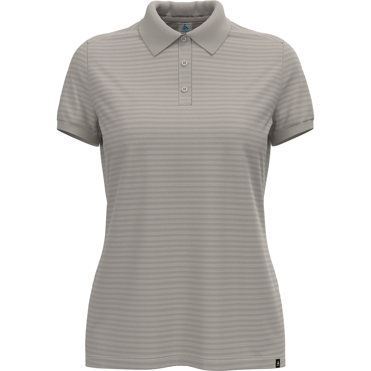 Odlo Damen Ascent Natural Polo T-Shirt (Größe L, grau)