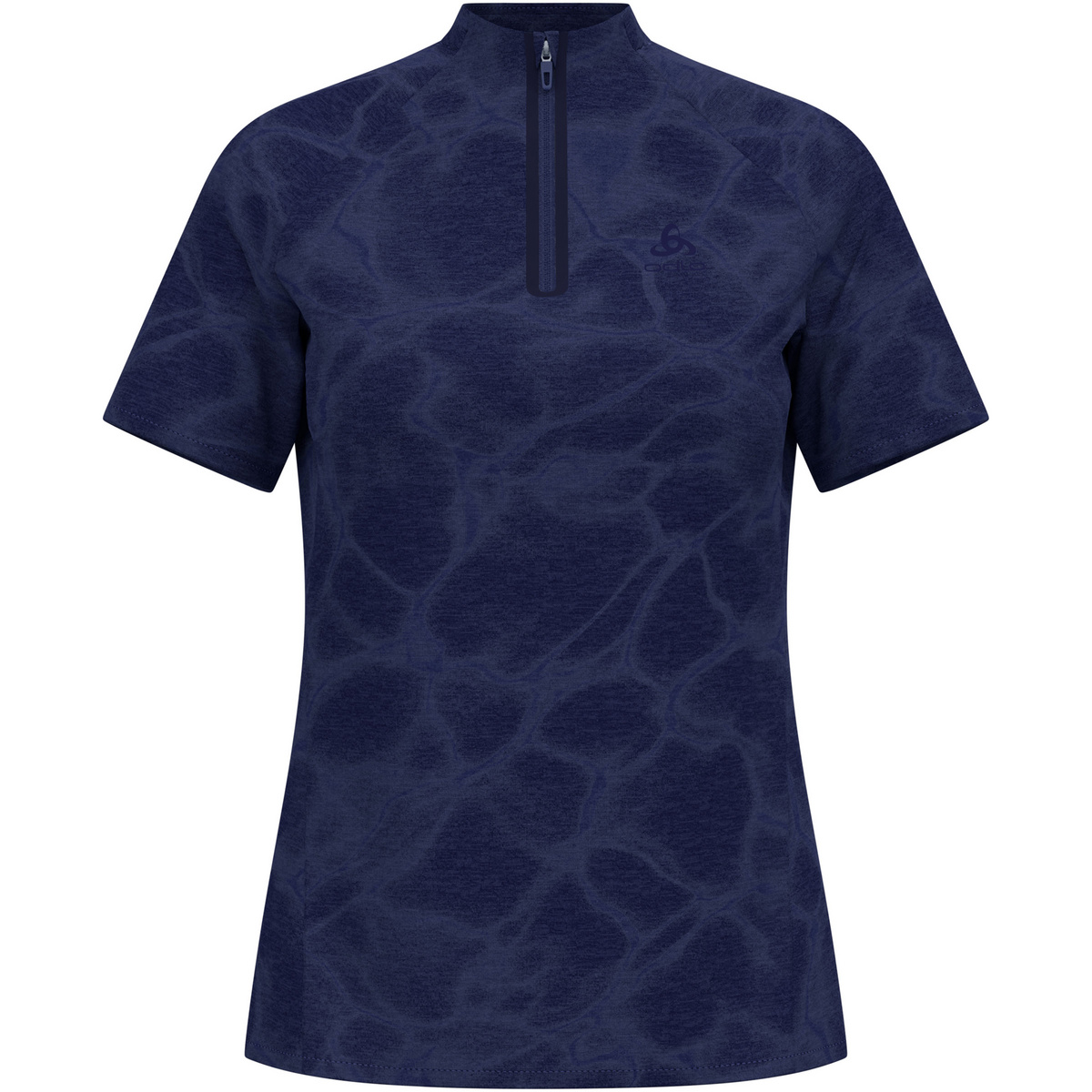 Odlo Damen Ascent Chilltec Polo T-Shirt (Größe S, blau)
