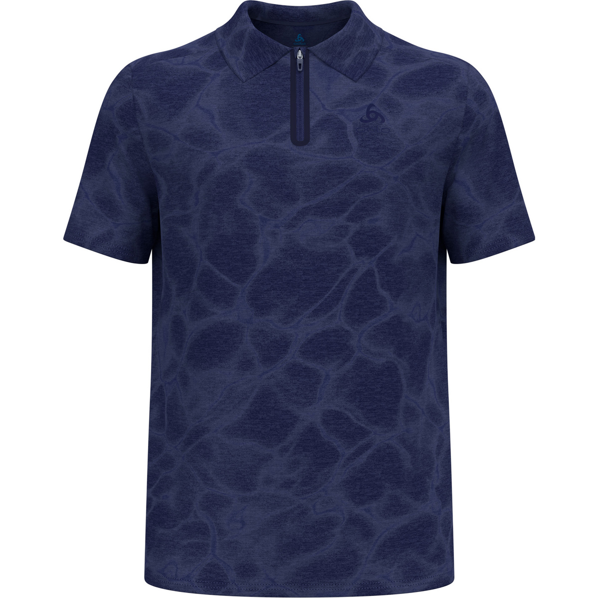 Odlo Herren Ascent Chilltec Polo T-Shirt (Größe L, blau)