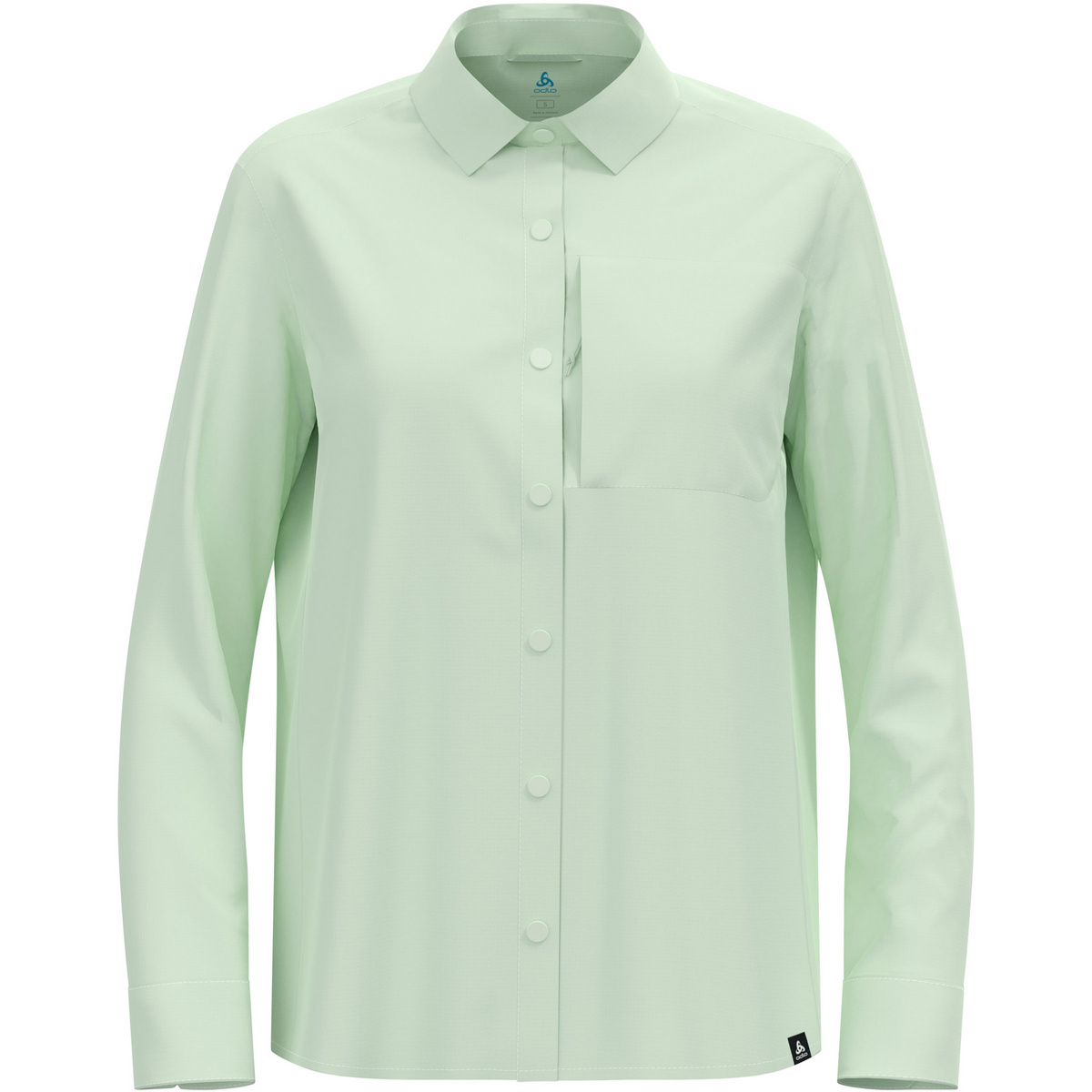 Odlo Donna Camicetta Essential (Taglia M, Verde)