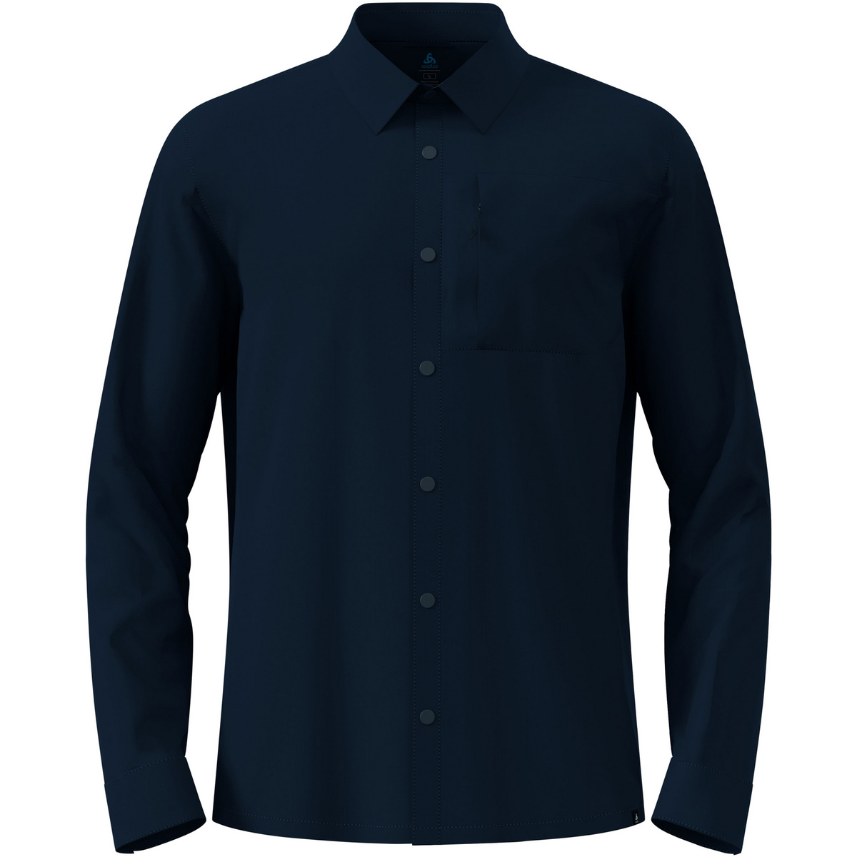 Odlo Herren Essential Hemd (Größe L, blau)