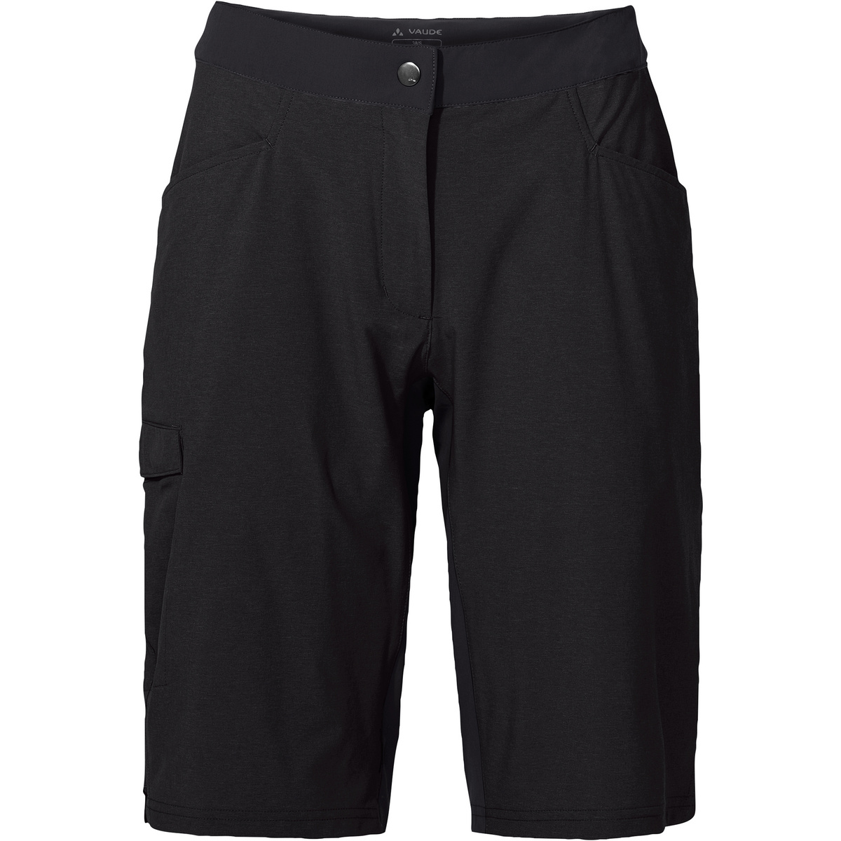 Vaude Damen Tremalzo III Radhose kurz (Größe XS, schwarz)