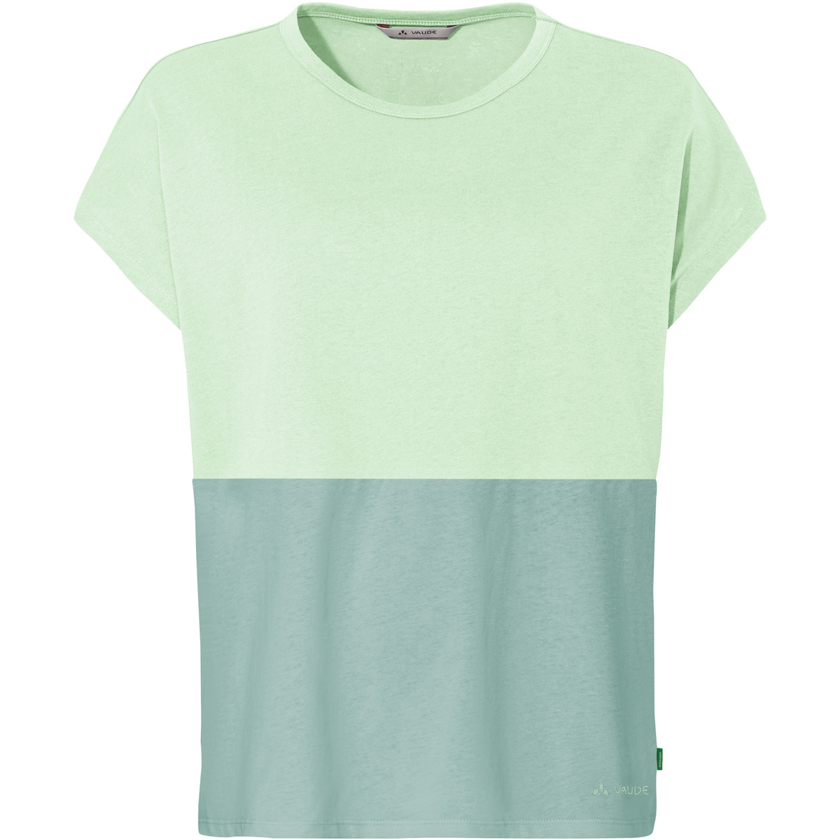 Vaude Donna Maglia a manica corta Redmont III (Taglia XL, Verde)