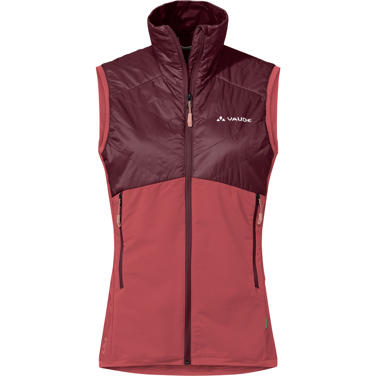 Vaude Donna Gilet Brenva II (Taglia XXS, Rosso)