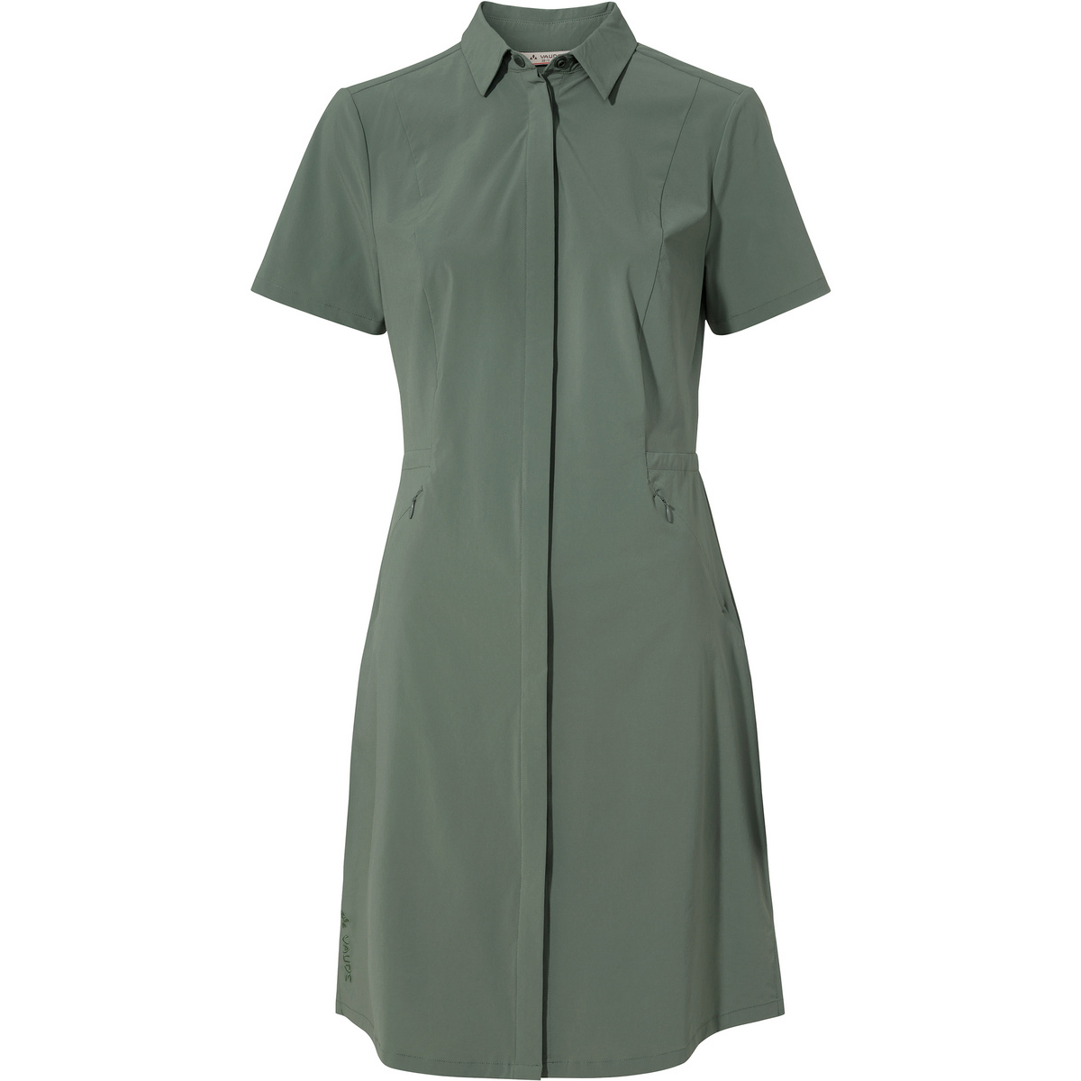 Vaude Femme Robe Farley Stretch (taille XL, Vert)
