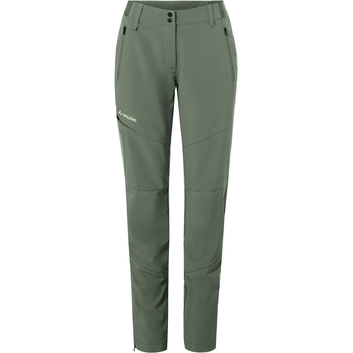 Vaude Donna Pantaloni Elope (Taglia S, Verde)