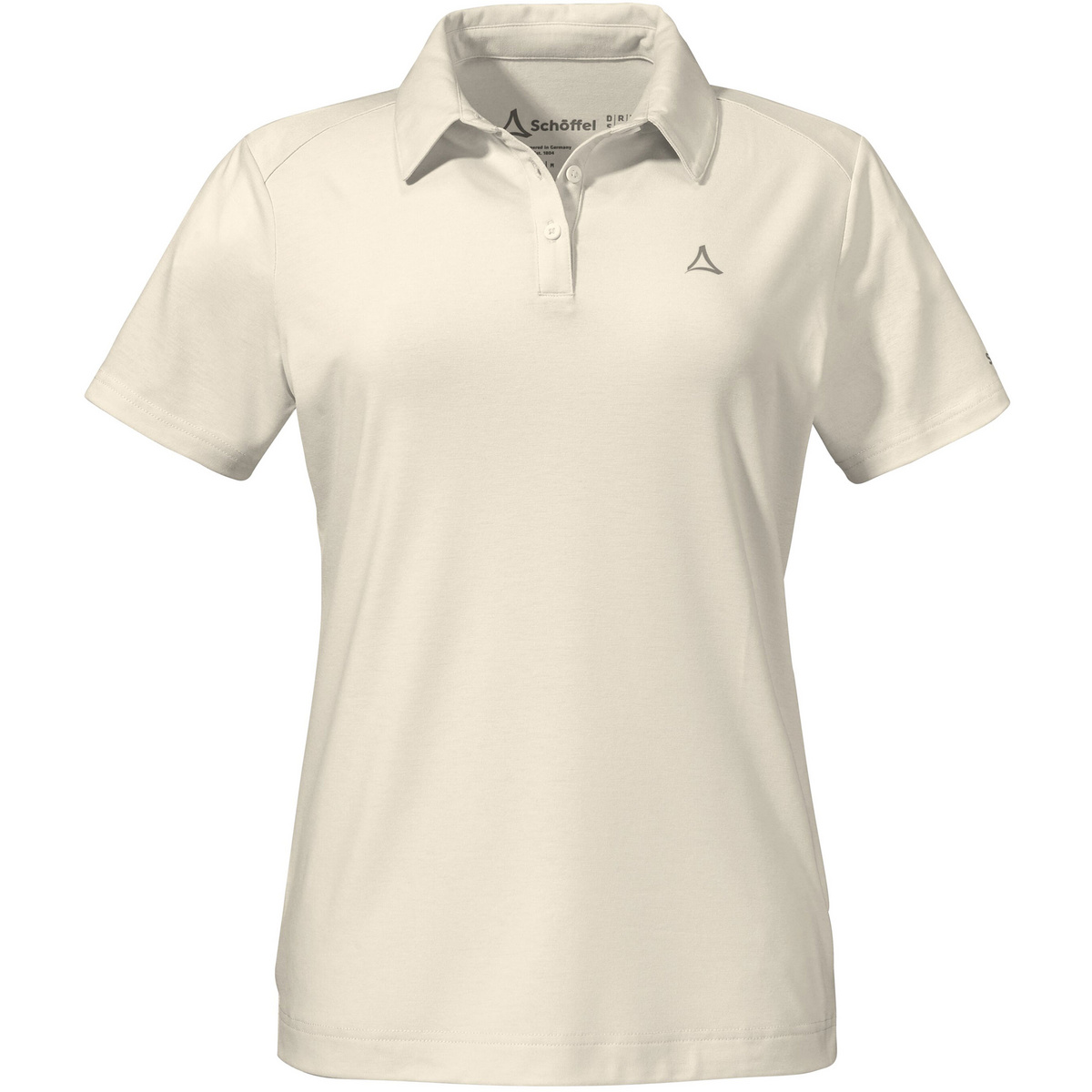 Schöffel Donna Maglietta polo Ramseck (Taglia XL, Bianco)