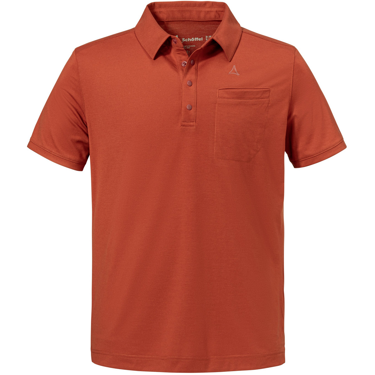 Schöffel Herren Ramseck Polo T-Shirt (Größe XXL, rot)