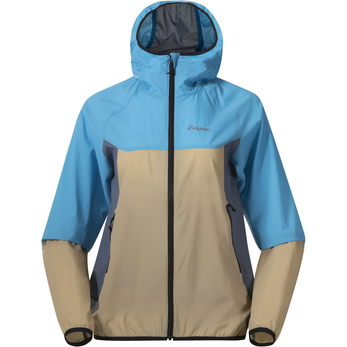 Bergans Donna Giacca a vento Vaagaa (Taglia M, Blu)