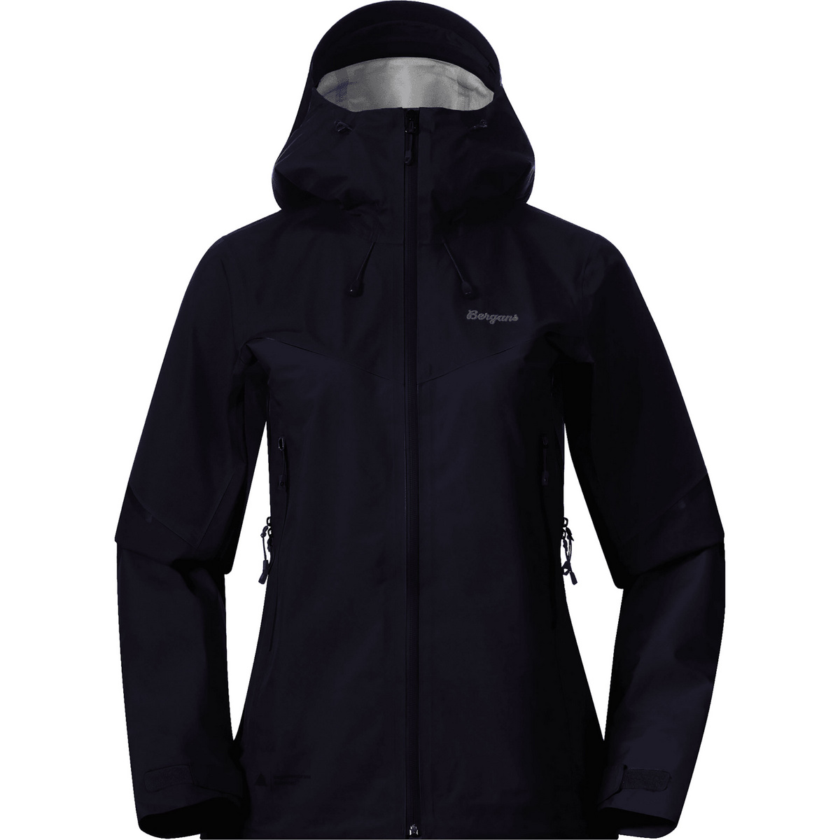 Bergans Femme Veste Rabot Light 3L Shell (taille XS, Noir)