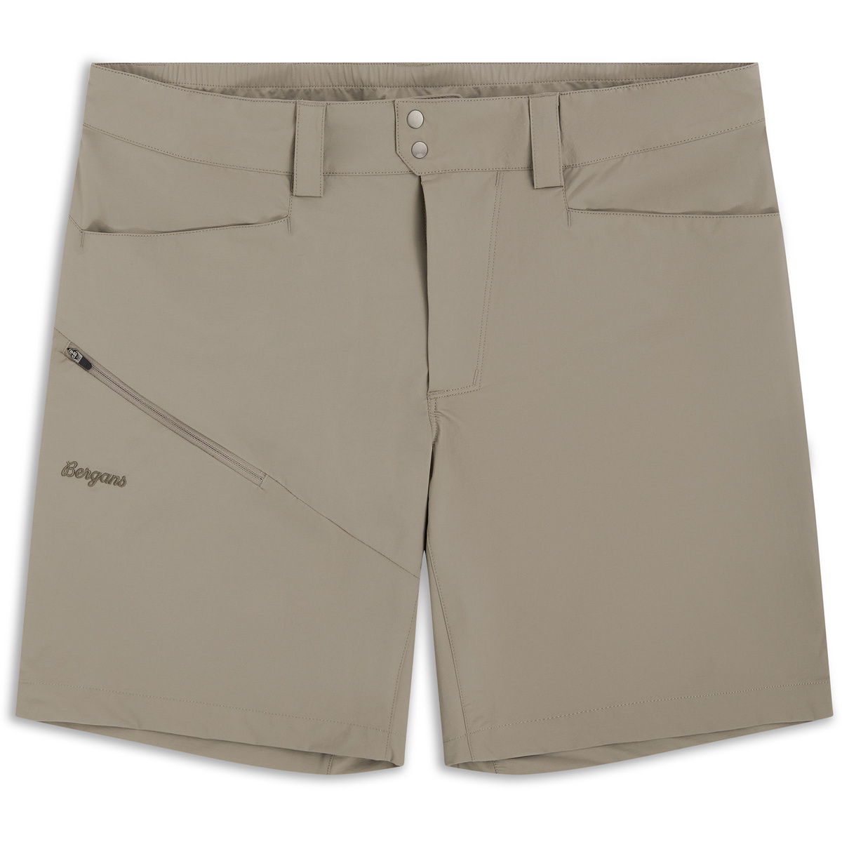 Bergans Herren Rabot Light Softshell Shorts (Größe L, beige)