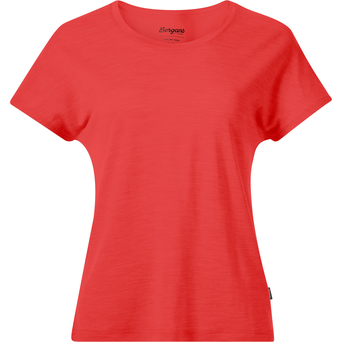 Bergans Donna Maglietta in merino Whenever (Taglia XS, Arancione)
