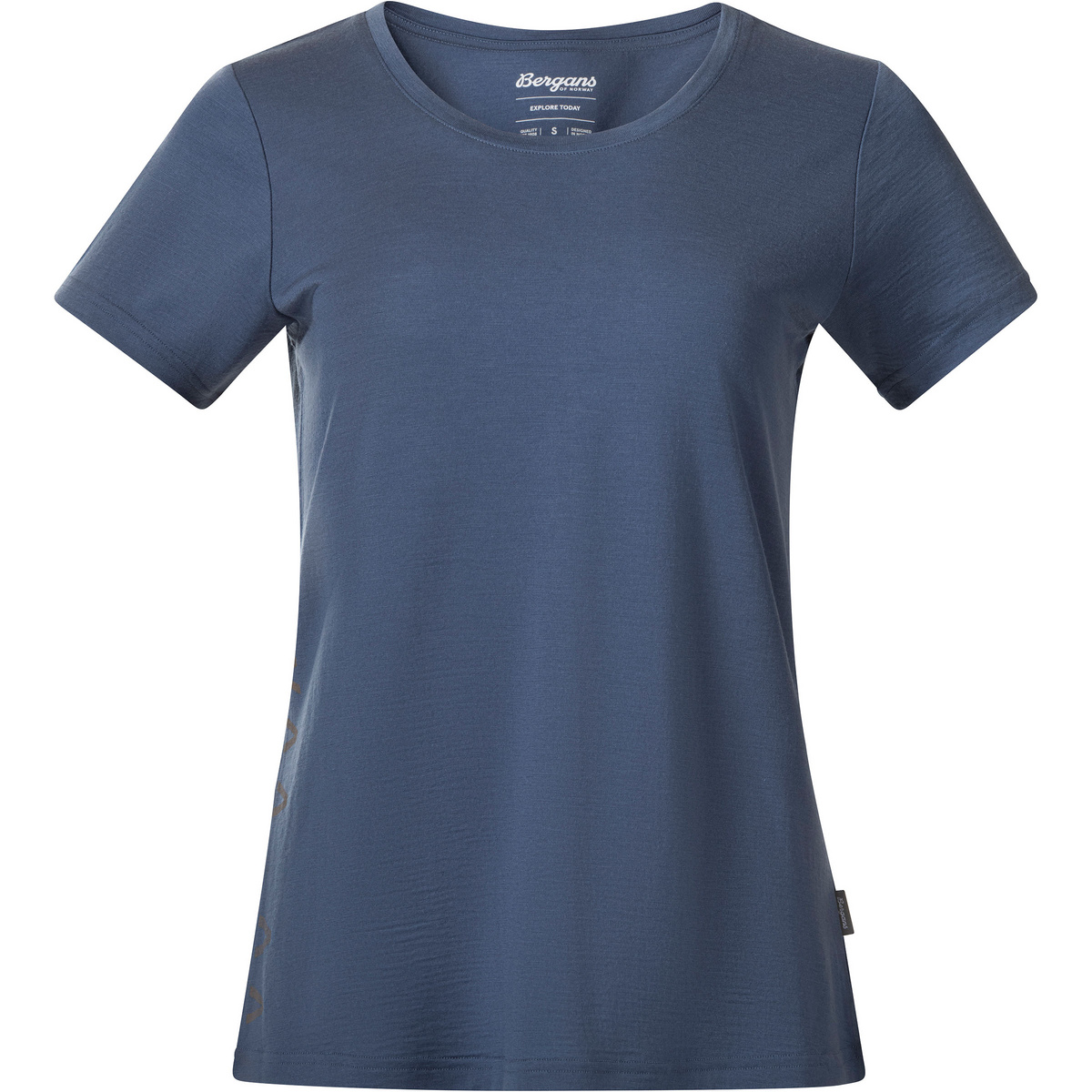 Image of        Bergans Donna Maglietta in merino Vaagaa Adventure