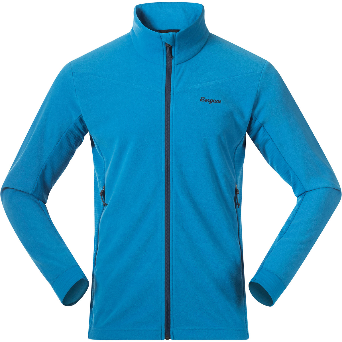 Bergans Herren Rabot Fleece Midlayer Jacke (Größe XXL, blau)