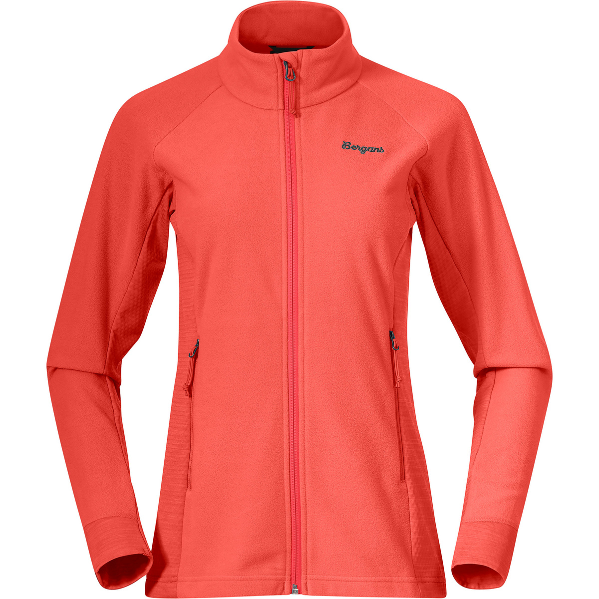Bergans Damen Rabot Fleece Midlayer Jacke (Größe S, orange)