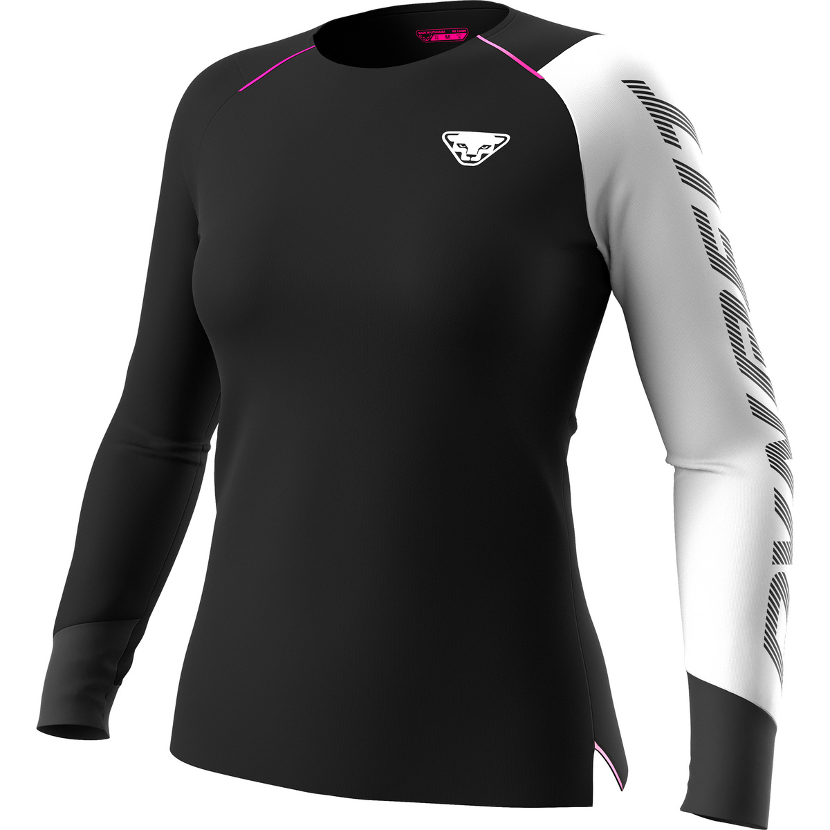 Dynafit Donna Maglia a manica lunga DNA (Taglia M, Nero)