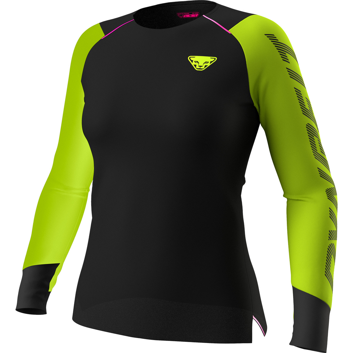 Dynafit Donna Maglia a manica lunga DNA (Taglia M, Nero)
