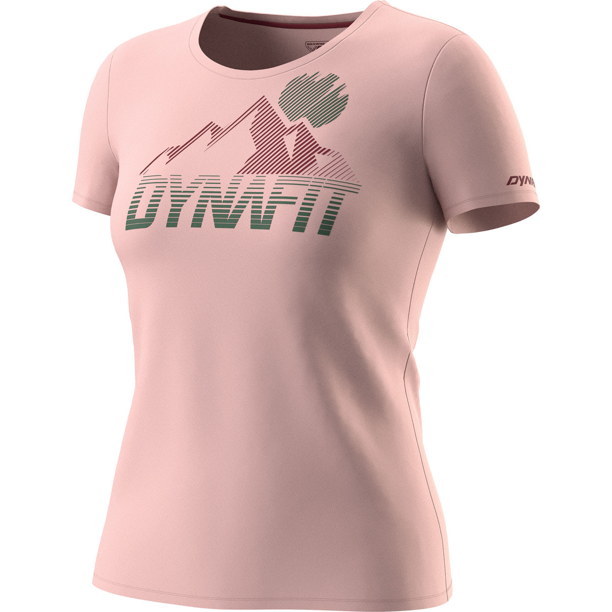 Dynafit Damen Transalper Graphic T-Shirt (Größe XL, rosa)