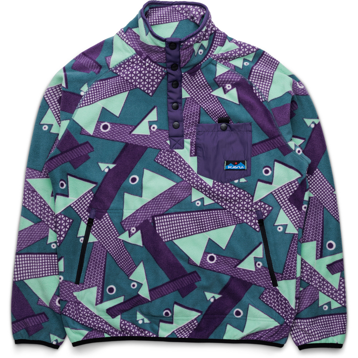 Kavu Herren Teannaway Pullover (Größe M, lila)