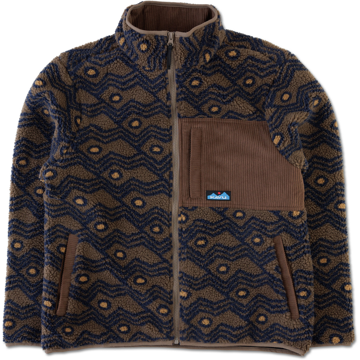 Kavu Homme Veste Wayside (taille S, Brun)