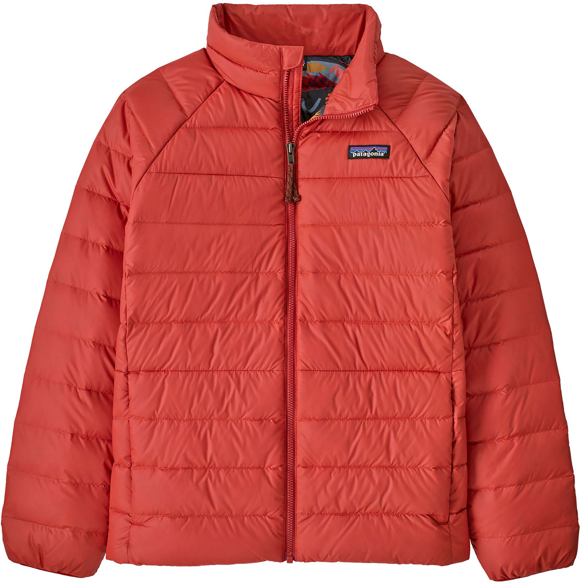 Patagonia Kinder Down Jacke (Größe 148, rot)