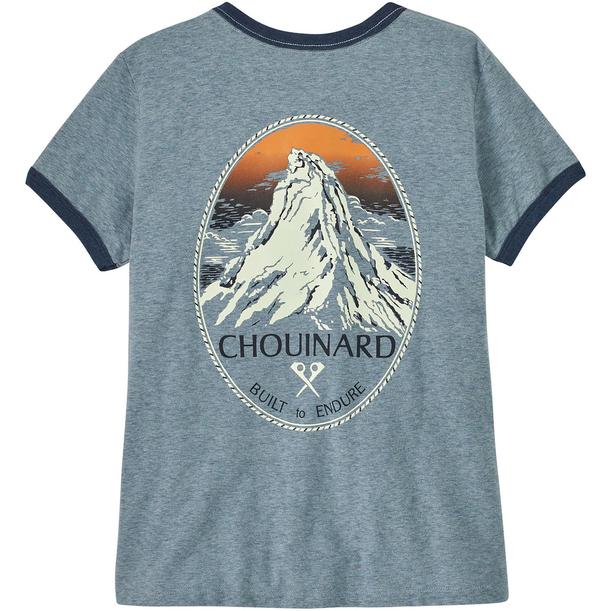 Patagonia Damen Ringer Chouinard Crest T-Shirt