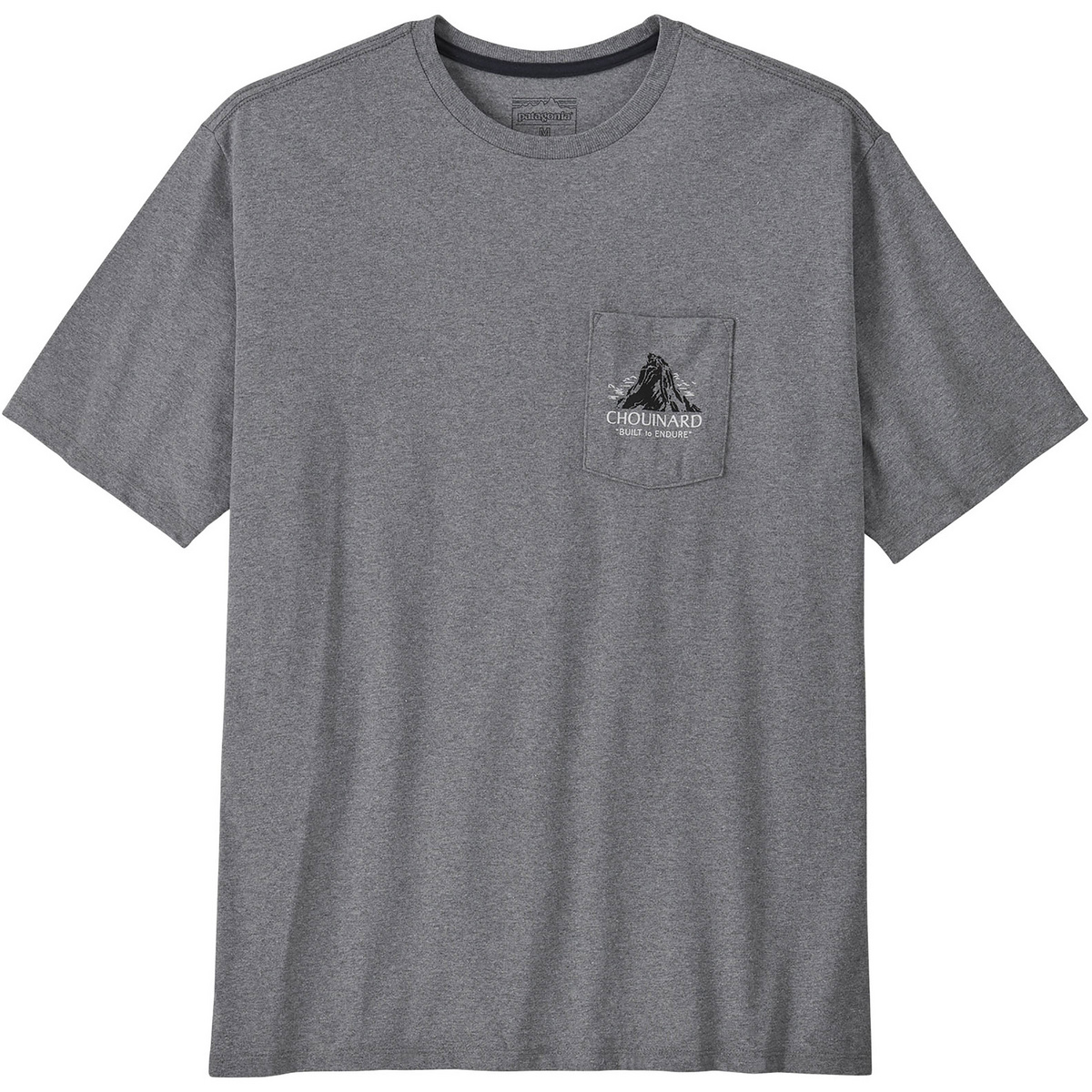 Image of Patagonia Uomo Maglietta Chouinard Crest Pocket