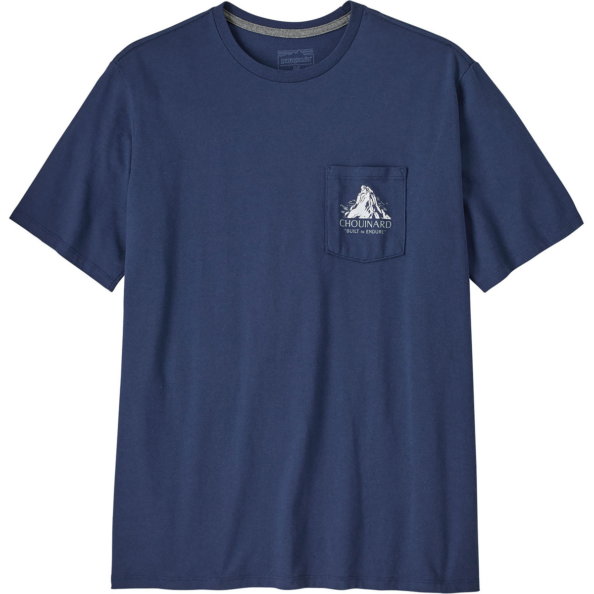 Image of Patagonia Uomo Maglietta Chouinard Crest Pocket