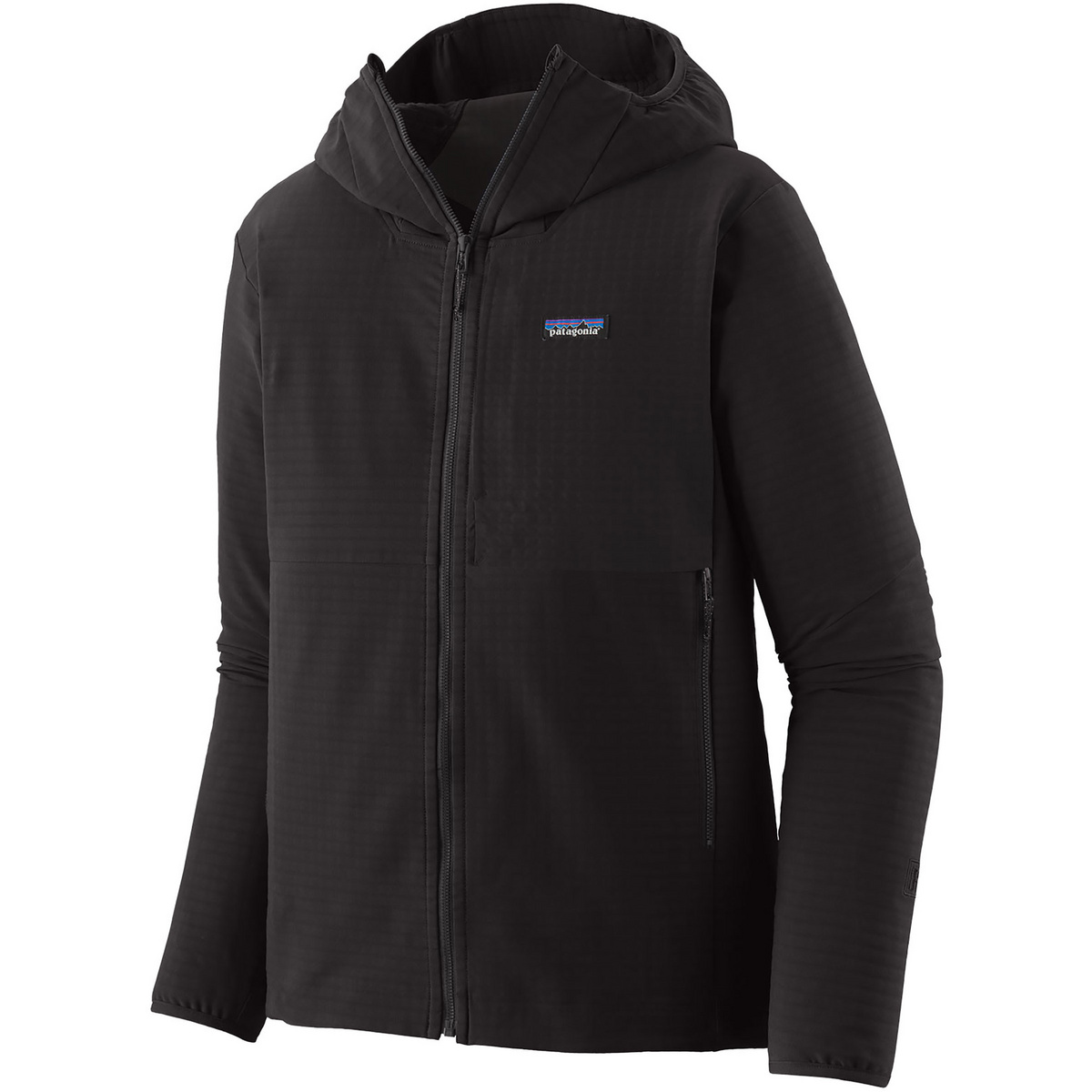 Patagonia Herren R1 TechFace Hoodie Jacke (Größe XL, schwarz)
