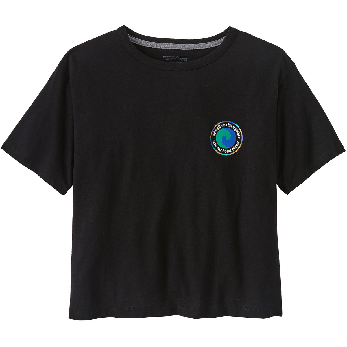 Patagonia Damen Cut Unity Fitz Easy T-Shirt (Größe XL, schwarz)