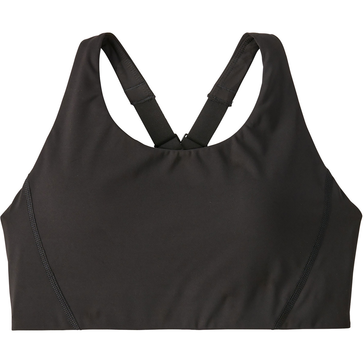 Patagonia Donna Reggiseno sportivo Shadowlite Mid Impact (Taglia XS, Nero)