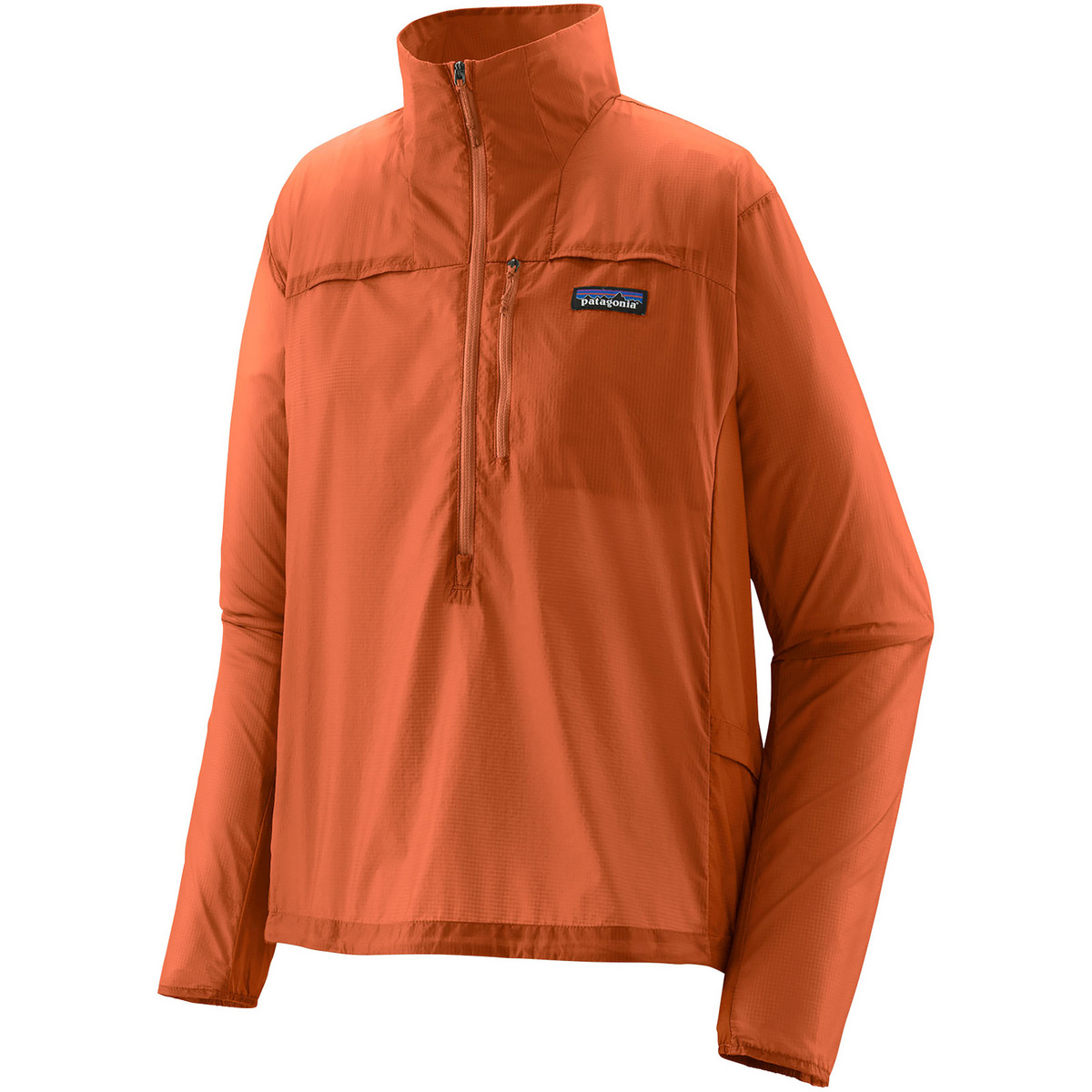 Patagonia Femme Anorak Houdini Stash 1/2 Zip (taille S, Orange)