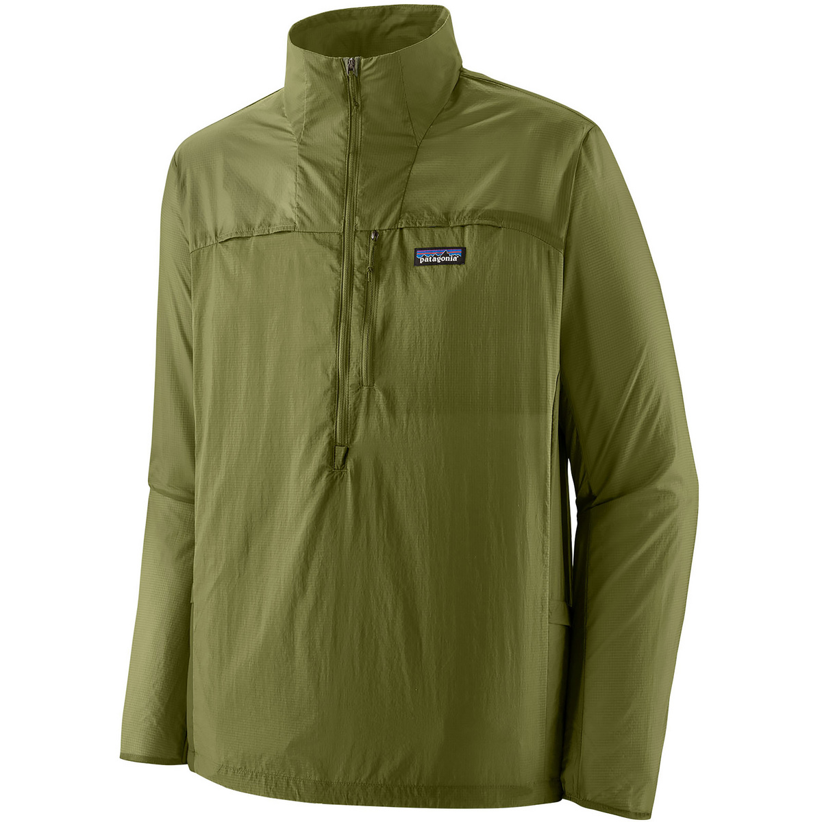 Patagonia Herren Houdini Stash 1/2 Zip Anorak (Größe M, oliv)