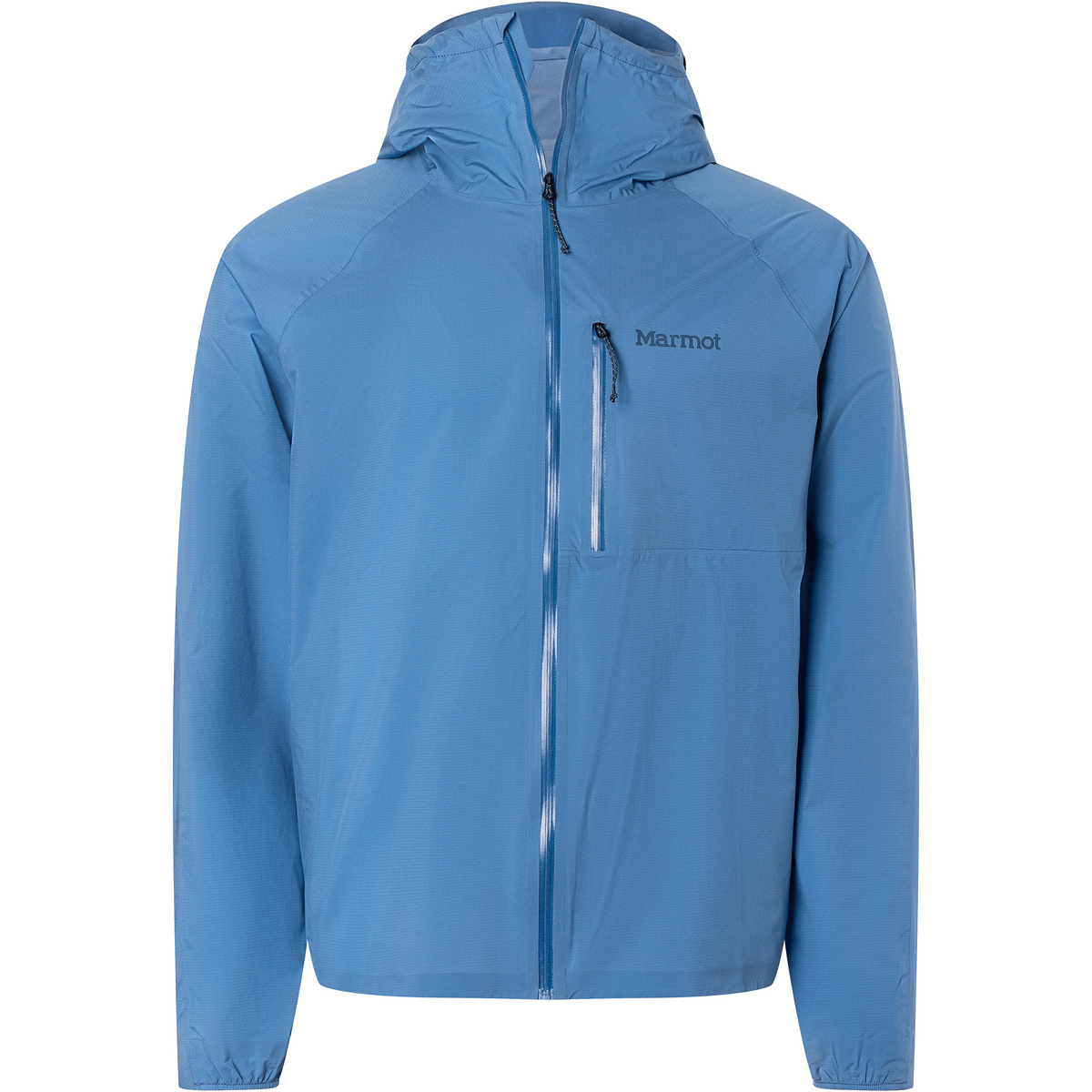 Marmot Uomo Giacca antipioggia Superalloy Bio (Taglia L, Blu)