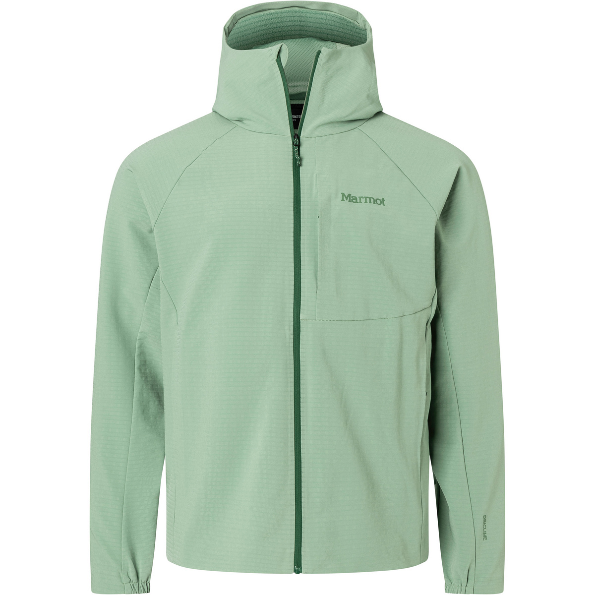 Marmot Herren Pinnacle DriClime Hoodie Jacke (Größe XXL, gruen)
