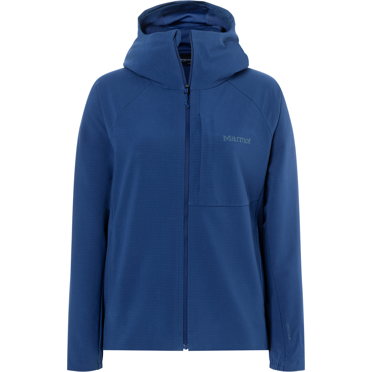 Marmot Damen Pinnacle DriClime Hoodie Jacke (Größe S, blau)