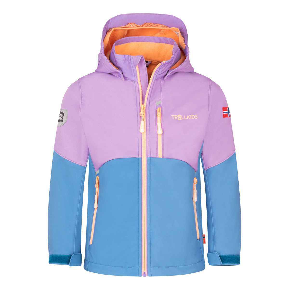 Trollkids Kinder Balestrand Jacke (Größe 164, blau)