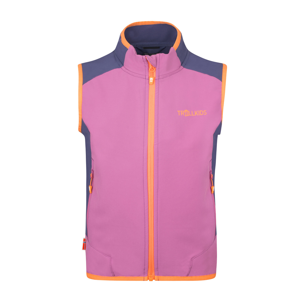 Trollkids Kinder Balestrand Weste (Größe 140, pink)