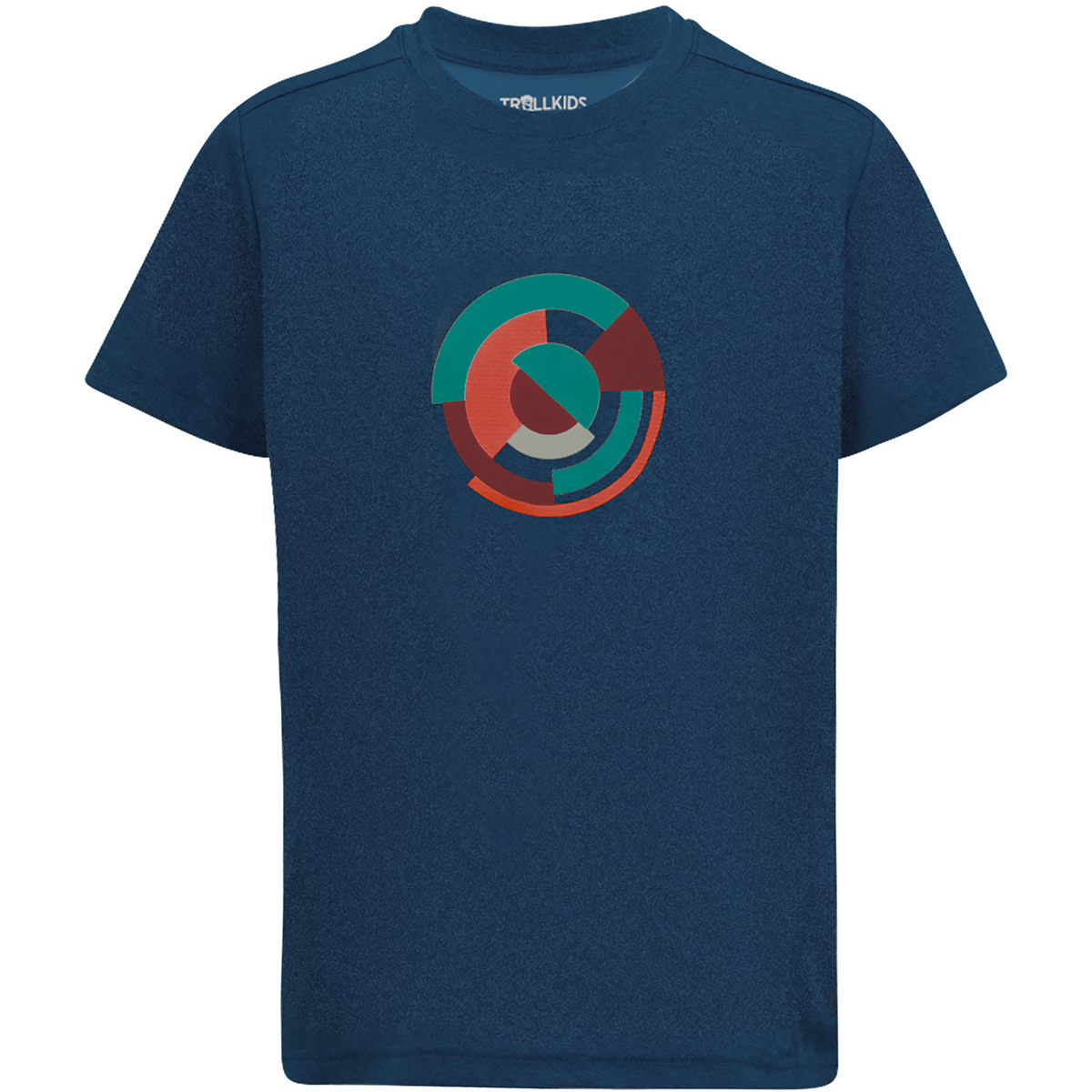 Trollkids Kinder Sognefjord T-Shirt (Größe 110, blau)