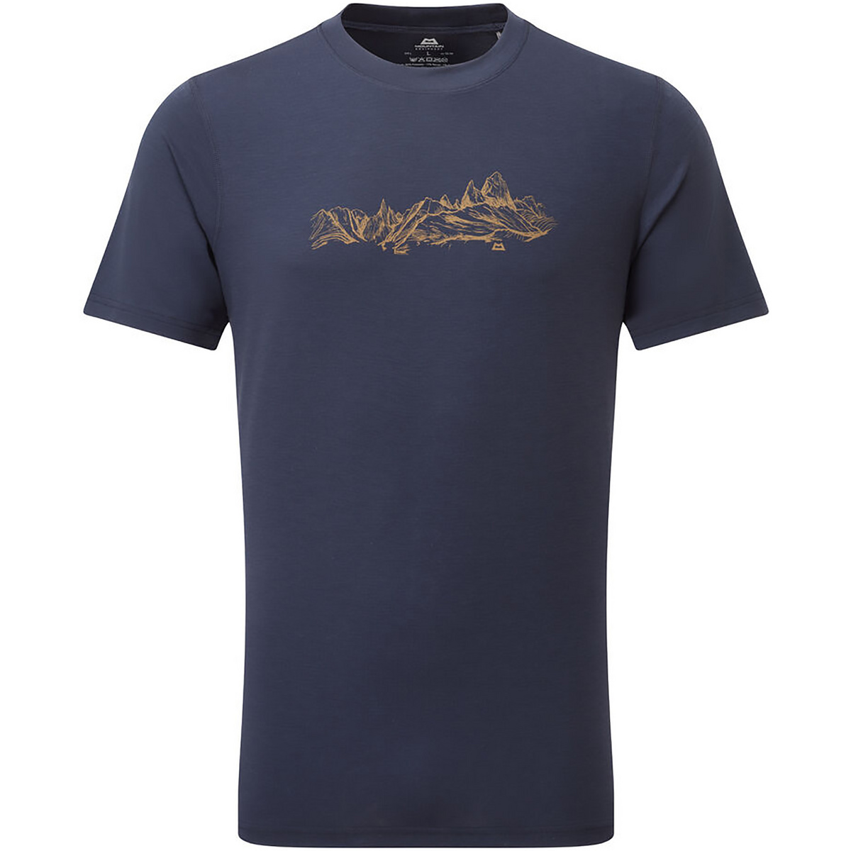 Mountain Equipment Herren Groundup Skyline T-Shirt (Größe S, blau)