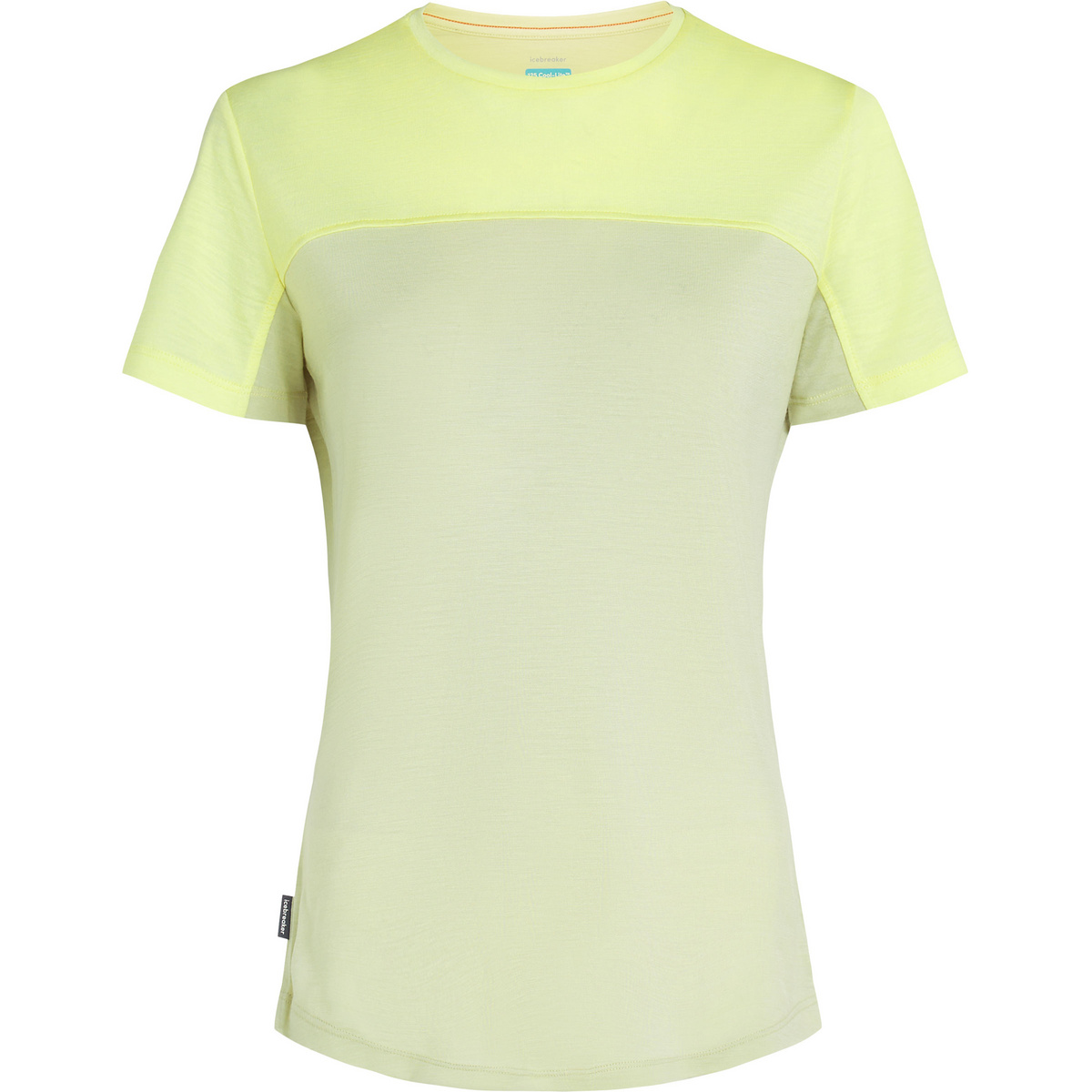 Image of Icebreaker Donna Maglietta Cool-Lite Sphere III Colour Block