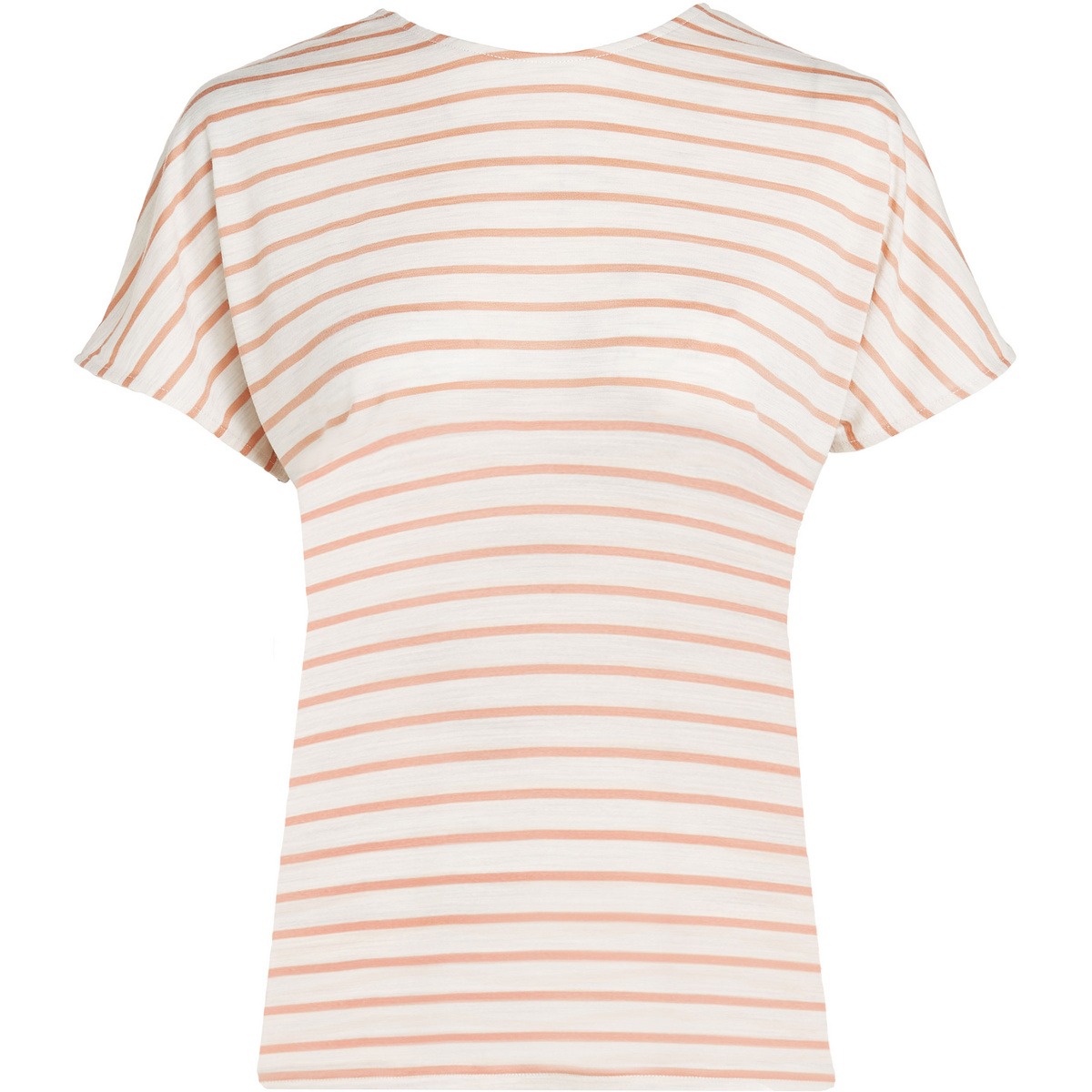 Image of Icebreaker Donna Maglietta Drayden Reversible Stripe