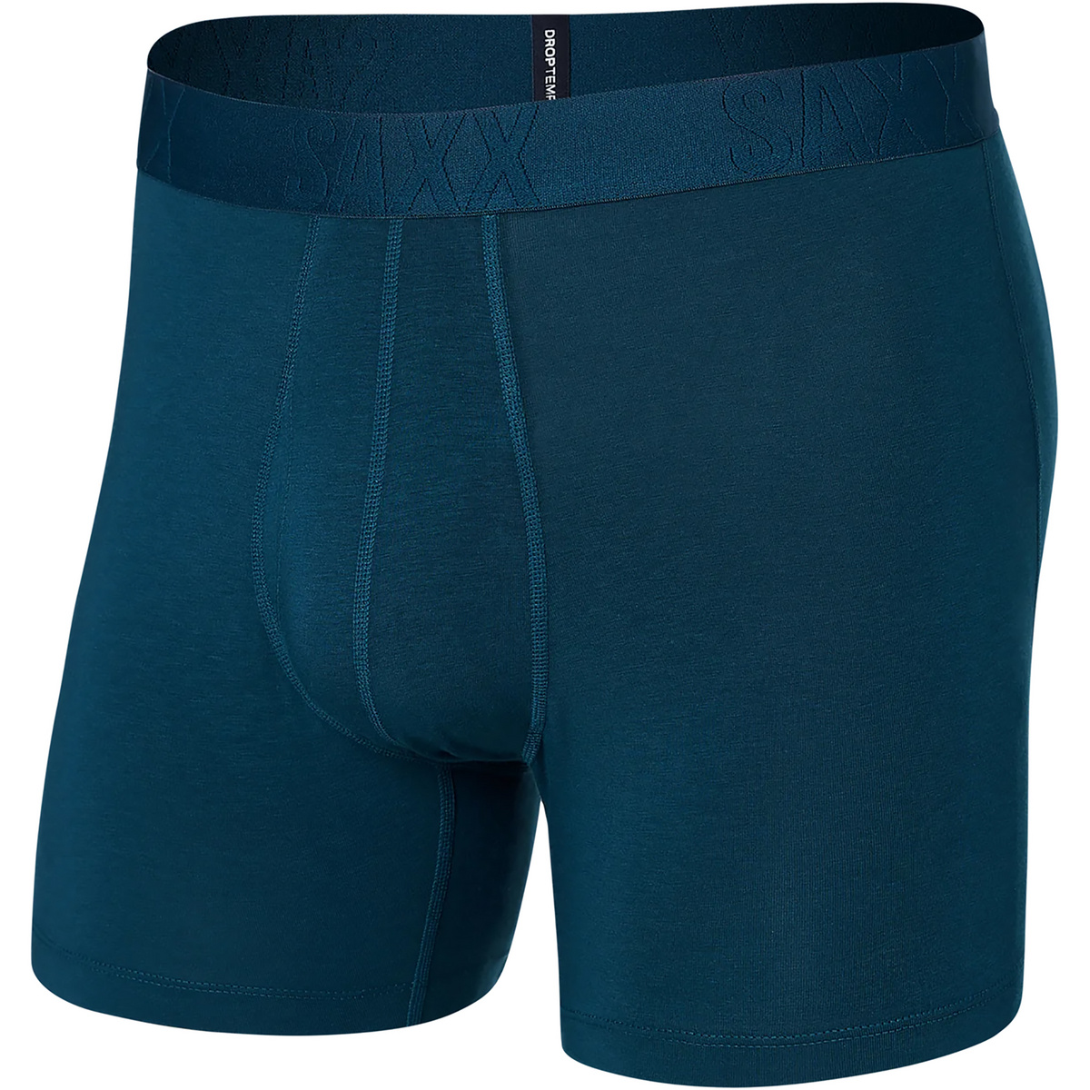 Saxx Underwear Herren Droptemp Cooling Cotton Boxer (Größe L, blau)
