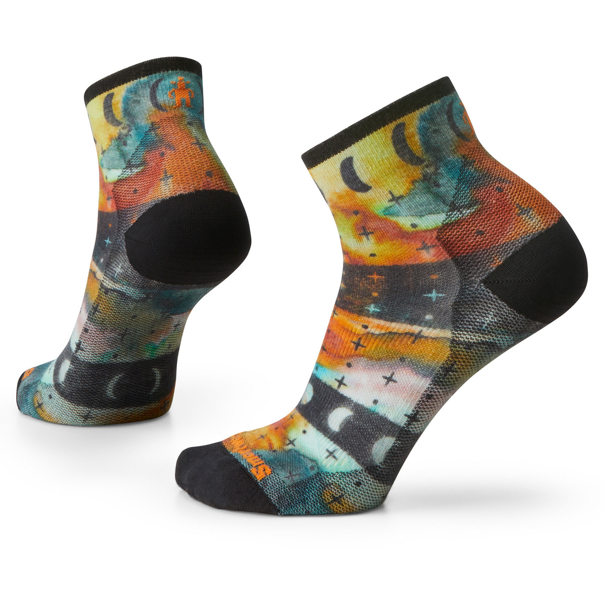 Image of Smartwool Donna Calze Bike Zero Celestial Print Ankle