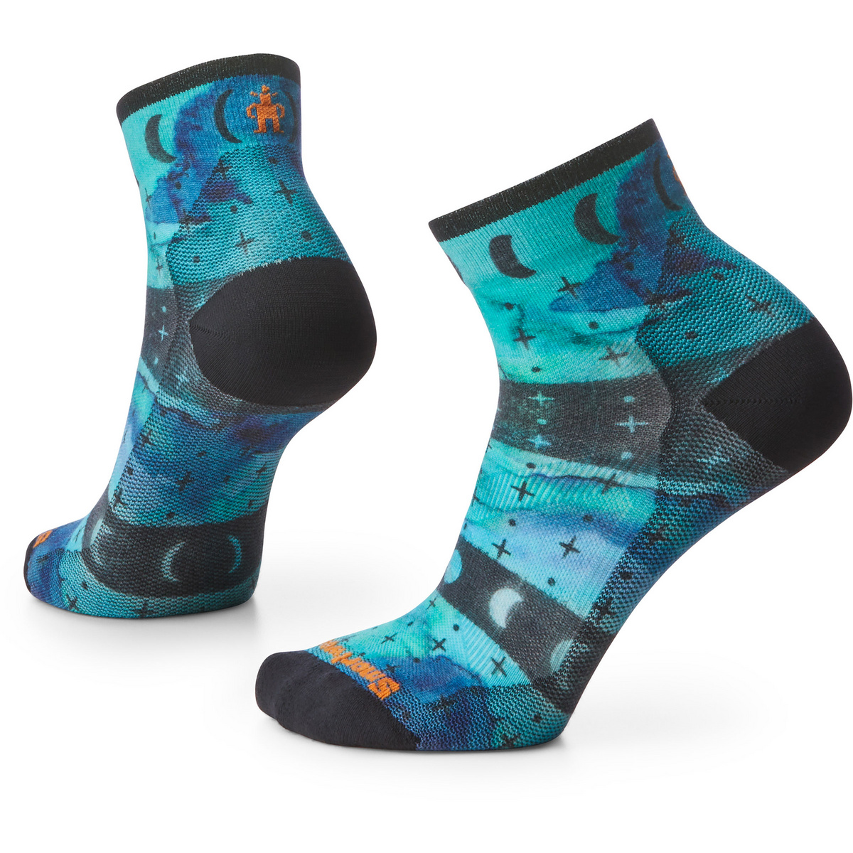 Image of Smartwool Donna Calze Bike Zero Celestial Print Ankle