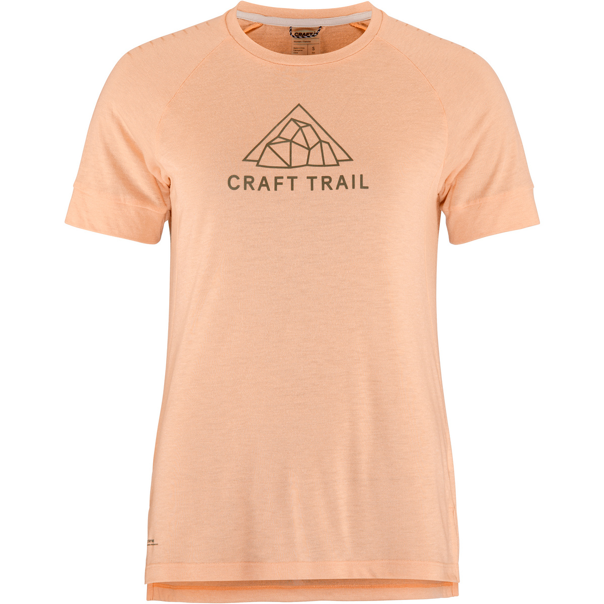Craft Donna Maglietta in lana Pro Trail (Taglia L, Arancione)
