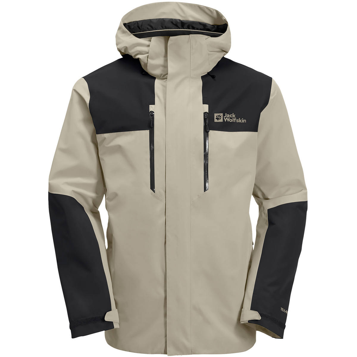 Jack Wolfskin Herren Jasper 2l Jacke (Größe XL, oliv)