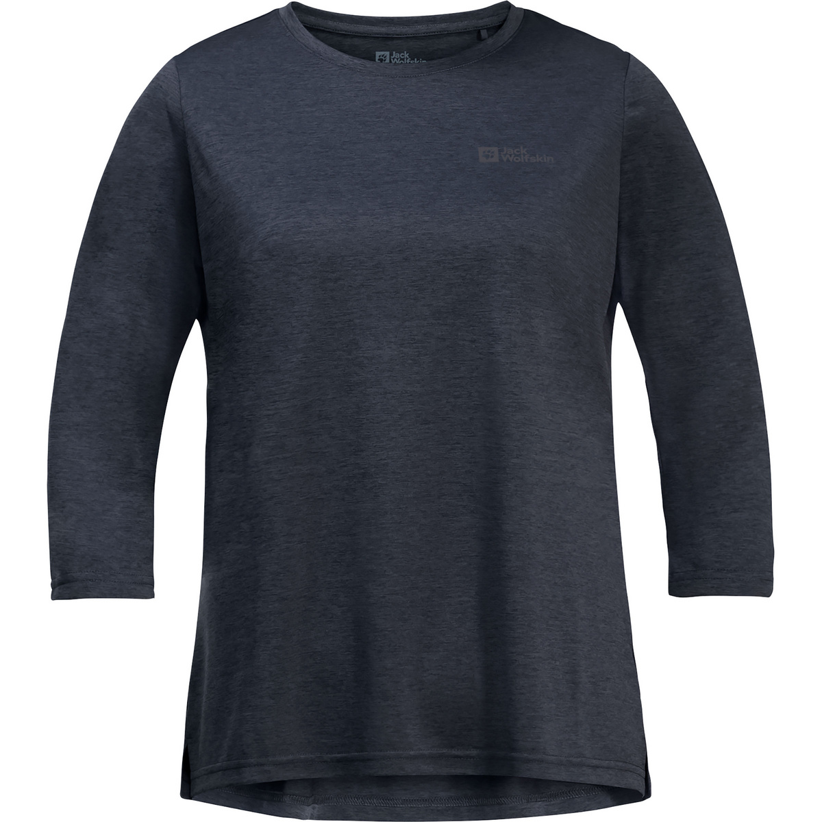 Jack Wolfskin Damen Crosstrail 3/4 Longsleeve (Größe S, blau)