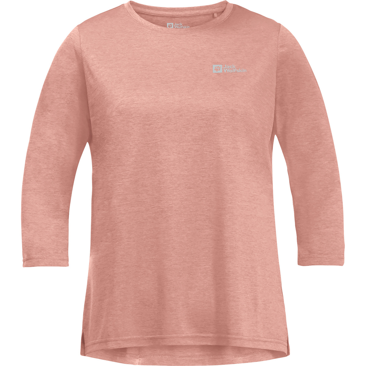 Jack Wolfskin Damen Crosstrail 3/4 Longsleeve (Größe S, rosa)