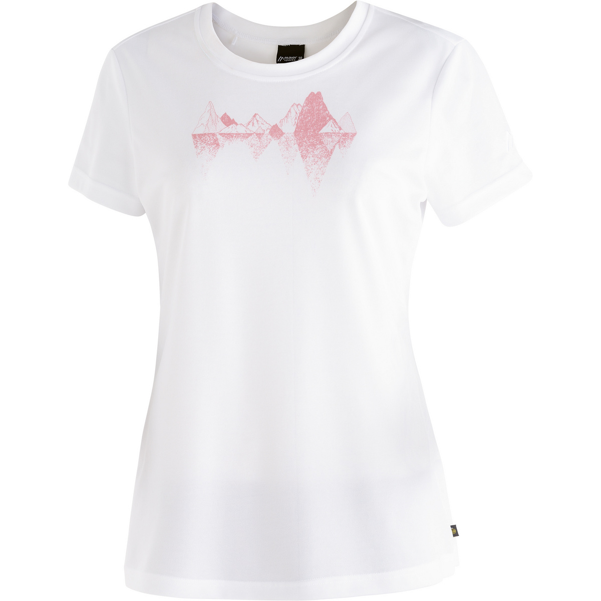 Maier Sports Damen Tilia Pique T-Shirt (Größe 4XL, weiss)